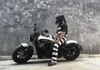 Herenbroek Bob Dong 16oz katoenen canvas Prison Stripe Top Sturdy Style Motorcycle PantsL2405