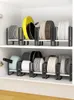 Kitchen Storage Bowls Plates Dish Rack Cabinet Shelf Holder Organizers Stackable Pantry Racks Sturdy High-strength For Organize
