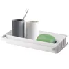 Mutfak Depolama Dishcloth kurutma raf sepet sabun sünger havlu banyo ve yemek için alet lavabo