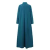 Urban Sexy Dresses Fashion Autumn Turtleneck Long Slve Sundress Women Maxi Long Dress Zanzea Elegant Solid Casual Robe Femme Kaftan Party Vestido T240510