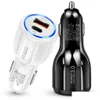 Cell Phone Chargers 32W Fast Quick Charging Pd Usb-C Qc3.0 Type C Car Charger Power Adapters For Ipad 12 13 14 Pro Max Lg Drop Deliver Ots8X