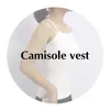 CAMESOSOS Tanks zomer sexy tanktop vrouwen mouwloos t-shirt fitness sport vest simple dunne camisole vrouwelijke ondergoed eenvoudige dunne camisole vrouw