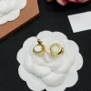 Vintage Ear Stud Clip Drop Earrings Eardrop Classic Luxury Designer Earrings Letter G Charm Gold Silver Plated Dangle Hoop Earring For Women Wedding Party Jewelry