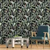 Fonds d'écran aquarelle feuilles meubles autocollants papier peint peigne stick étanche chambre à coucher salon bricolage décor de la maison