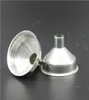 Mini -funnels de aço inoxidável para garrafas em miniatura Óleos essenciais Lipbalms DIY Especiarias de cozimento Líquidos Líquidos de maquiagem caseira Fillers7414248