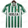 Soccer Jerseys Retro Real 88 89 94 95 96 97 98 02 03 04 Classic Vintage à manches longues Football Shirts Alfonso Betis Joaquin Denilson 1993 1994 1995 1996 1997 1998 2002