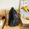 School Bags Denim Large Capacity Casual Plaid Backpack High Quality Versatile Ity Unique Design Schoolbag For Women 2024 Couple Model