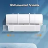 Climatiseur Déflecteur de vent universel Mur monté sur le pare-brise de climatisation Anti-direction Bouffle rétractable Perbes 240506