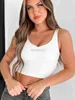 Women's T Shirt sexy Tees Sexy solid color, nude feeling, single grinding, sexy small tank top for women's outerwear inner wear, comfortable bottom top with suspenders tops