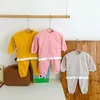 Ensembles de vêtements Spring Baby Clothes Set Ours Ours Hoodies and Pants 2pcs Boys Suit