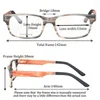 Sunglasses Progressive Multifocal Reading Glasses Men Women Wooden Glases Near And Far Presbyopia Myopia For Single Vision