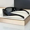 Óculos de sol embrulha de escudo Black/Black Smoke Men designer óculos de sol mulheres Tons de verão Sunnies Lunettes de Soleil UV400 Eyewear