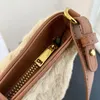 10A модная подмышка баранина подличная сумочка бродяга с бретеком золотой кошелек для плеча женское металлическое сцепление.