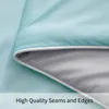 Summer Cooling Blankets Smooth Air Condition Comforter Lightweight Cold Quilt Twin King Size 240506