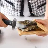 Assiettes Palettes en bois Porte-traits Berceau Oyster Easy Kitchen Gadgets Ustensile Seafood Tool