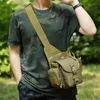 Sacs de messager tactiques en plein air sport armée pack hommes élingue sac à bandoulière militaire de chasse militaire randonnée crossbody 240506