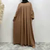 Roupas étnicas Ramadã abayas para mulheres Hijab muçulmano dubai abaya vestido árabe elegante Turquia Kaftan Islã Vestidos longos Kimono T240510