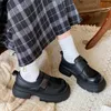Freizeitschuhe 2024 High Heels Pumps Frauen Chunky Platform Mary Jane Frau JK Uniform Gothic Lolita