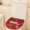 Bath Mats Versatile Use Fridge Sticker Funny Christmas Gifts -selling Refrigerator Decal Easy To Apply Wall Colorful