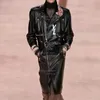 Designer Luxury Womens Trench Coats en cuir manteau femme femme femelle de tranchés décontractés