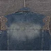 Gilet pour femmes haut de gamme 2024 Polo Colliers sans manche broderie de gilet polyvalent décontracté en denim