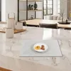 Tischmatten Matten -Isolationsrahmenreihe PVC -Placemat kann durch DIY -Wasch ohne Töpferlade den Küche geschnitten werden