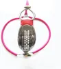 Unsichtbare weibliche Keuschheitsgürtel-Gerät Vagina BDSM Bondage Erotische Sexspielzeug für Frauen Lesbe (Farbe: Rosa, Größe: 100-110 cm)