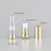 Bottiglie di stoccaggio 5 ml da 10 ml oro d'oro UV UV Violo di viaggio di viaggio portatile a lozione spray shampoo Cosmetics Perfume Refilable Strumenti vuoti