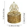 Wrap regalo 1pc Souvenir Case Gold Gold Electroplating Small Box Home Table Table Wedding Wedding Trinket