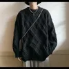 Herentruien 2024 Autumn Winterkabel-gebreide dikke trui Men Vintage Warm Knitwear Klassieke pullovers gebreide mannelijke jumper D63