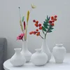 Vases 5pcs / Set Minimaliste Vase en céramique Vase Home Crafts Nordic Floreros ACCESSOIRES DE DÉCORATION VINTAGE