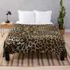 Coperte motivi leopardo lancio di divano coperta trapunta decorativa per