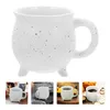 Кружки Котч -котла для котла чашка для пьющих кружки молоко кофе белая керамика