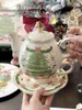 Teaware Sets Christmas Ceramic Pot Coffee Cup Dish Set Girls' High Beauty Water Gift Chinese Tea