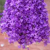 Fleurs décoratives simulation de fleur de mariage art lilas de scène de scène faux matériau de plafond