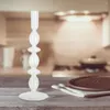 Candle Holders Taper Glass Candlestick Vintage i nowoczesny dekoracyjny centralny element ślubu Mantel