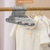 50-sten Noordse stijl metalen jas hanger niet-slip niet-trace plating huishoudelijke jas hanger ins driehoek droog jas hanger voor huisdier