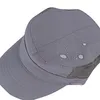 Hiver Big Head Man Grande taille enlepe Armée plaque plate Men Summer Polyester Plus taille Mesh Military Hat 55-60cm 60-65cm 240423