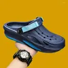 Casual schoenen Outdoor Strand Snelle droge lichtgewicht Slippers Slippers Zomer Fashion Sandalen voor Men 2024 Originele tuin zachte keuze