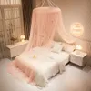 YANYANGTIAN Dome Mosquito Net Summer Baby Double Bed Curtain Girl Room Decoration Mosquito Net Childrens Tent King Size Bed 240509