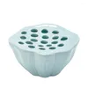 Tea Trays Ceramic Water Storage Pot Bearing Small Dry Bubble Table Zen Living Room Chinese Flower Hydroponic Decoration