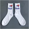 Herrensocken 22Ss Frauen Männer uni Baumwollbasketball Socken Schöne Qualitätsdelieferbekleidung Unterwäsche OTGCA