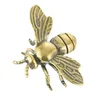 Decoratieve beeldjes Bee Figurine Mini Crafts Collection Tea Pet Honeybee Ornament koper voor kamerauto -decoratie artistiek