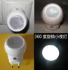 Luci notturne per bambini che dorme luce bianca a LED a LED controllata leggera morbida a 360 gradi a risparmio energetico domestico