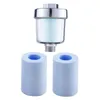 Robinets de lavabo de salle de bain douche Remplacement du filtre en verrant pratique transparent durable pour