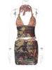 HAWHUW Dames Tanktop Mini Ski Club Tweed Piece Competition Set Summer Clothing Groothandel goederen 240426