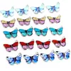 10pcs 21x15mm 19x16mm Colorful Butterfly Charms Pendant Enamel Metal Necklace Bracelet DIY Jewelry Making Accessories 240507