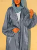 Ubranie etniczne Chic Glitter muzułmanin kimono abaya puff slve retro etniczna szata dubai Dubai Bliski Wschód Arabia Arabia Eid Ubrania Przestrzeń T240510