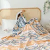 Filtar mode bomull för sängar gasar sommar cool quilt mjuk filt en enda dubbel ark soffa täcker bekväm sängöverdrag