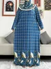 Abbigliamento etnico 2023 cotone musulmano abayas per donne preghiera Ramadan Dubai Turchia del Medio Oriente Fema